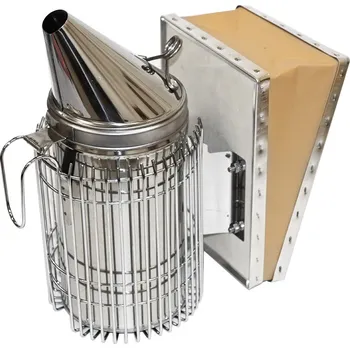 Dýmák (kuřák) - velký s ultra klecí - nerezový (max) 28 cm