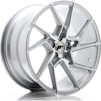 Alu kolo Japan Racing JR33 19x9,5 ET20-45 5H BLANK, Silver Machined