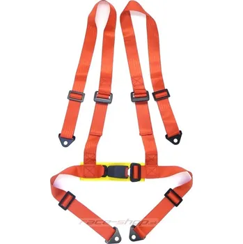 4 bodové bezpečnostní pásy 2 "(50mm), červené