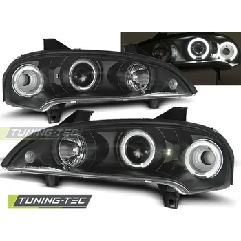 Přední světlomet PŘEDNÍ SVĚTLA OPEL TIGRA 09.94-12.00 ANGEL EYES ČERNÁ