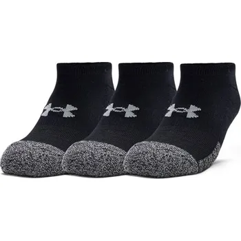 Under Armour Heatgear NS unisex golfové ponožky, 3 páry, černé