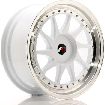 Disk Japan Racing JR26 18x8,5 ET20-40 BLANK, White w/Machined Lip