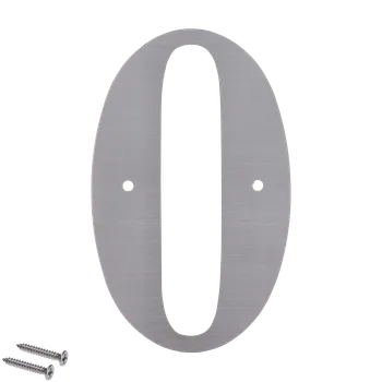 Zábradlí KOVIAN, s.r.o. Číslo domové 0, (156x1.5mm), s dierami, brúsená nerez K320 / AISI 304