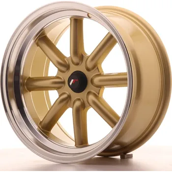 Alu kolo Japan Racing JR19 17x8 ET0 BLANK, Gold