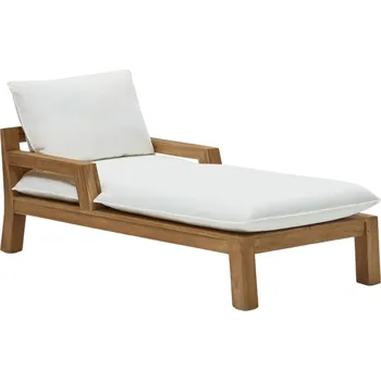 Zahradní lehátko Zahradní látkové lehátko Kave Home Forcanera 170 cm