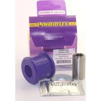 Zavěšení motoru Powerflex Přední silentblok uložení motoru (dog bone) malý silentblok Volkswagen Golf Mk4 R32/4Motion