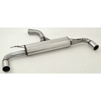 Tuning 3"(76mm) Duplex sportovní tlumič výfuku VW Golf VI GTI + Edition 35 - s certifikátem ECE (971445GD-X3-X)