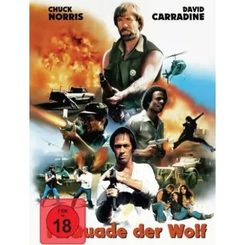 Blu-ray film McQuade - Der Wolf, 2 Blu-ray (Mediabook Cover C) – Steve Carver,Chuck Norris,David Carradine,Barbara Carrera (DE)