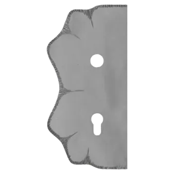 Dveřní kování KOVIAN, s.r.o. Štítek s otvory H 260xL125mm,rozteč děr 90mm,hr.3mm