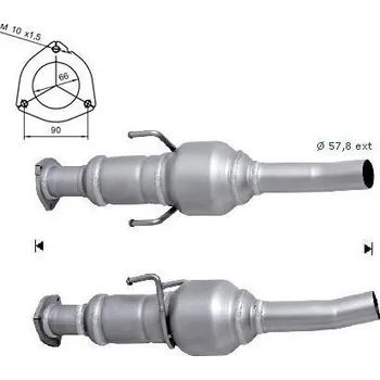 Katalyzátor Magnaflow Katalyzátor na IVECO IVECO