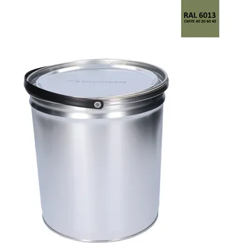 barva a nátěr na dřevo Kansai Helios Barva antikorozní polomatná na zinek 5 kg třtinově-zelená