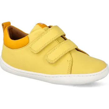Dívčí obuv Barefoot tenisky Camper - Peu Cami Sella Citrino FW žluté Velikost: 22