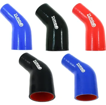 Zahradní hadice Silikonové redukční koleno 45° , 51mm (2") na 76mm (3")