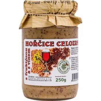 Hořčice Celozrnná hořčice s vínem