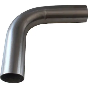 Vodovodní potrubí Nerezová trubka- koleno 90°, 76mm, délka 40cm