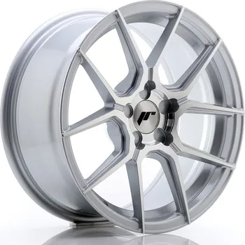 Alu kolo Japan Racing JR30 17x8 ET20-40 5H BLANK, Silver Machined