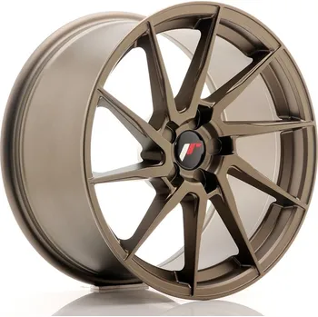 Alu kolo Japan Racing JR36 18x9 ET20-48 5H BLANK, Matt Bronze