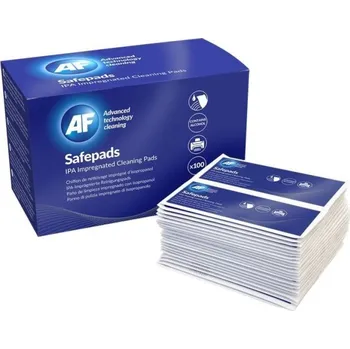Papírový ubrousek AF Safepads - čistící ubrousky impregnované isopropylalkoholem, 100 ks