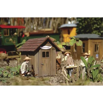 Modelová železnice Traťové a zahradní domky G 2 ks - Piko 62261 (Zahradní železnice)