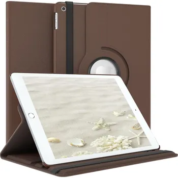 Příslušenství pro tablet POČÍTÁRNA Otočné 360° ochranné pouzdro pro iPad 5/6 - Hnědá