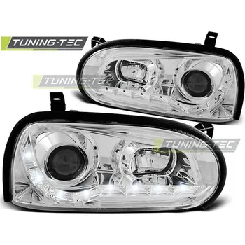 Přední světlomet PŘEDNÍ SVĚTLA DAYLIGHT CHROM pro VW GOLF 3 09.91-08.97