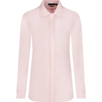 Dámská košile POLO RALPH LAUREN Lněná košile | Barva:růžová | Velikost:XS