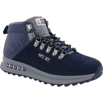 Pánská obuv Napapijri Kůžoné trekové boty | Barva:tmavě modrá | Velikost:43