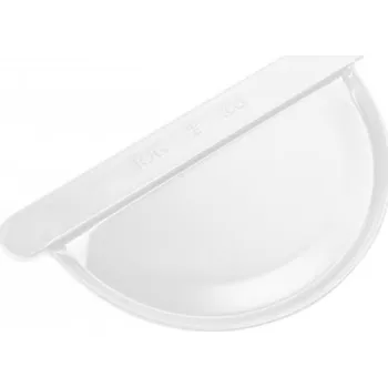 okap Čílko pozinkované šedo bílé 250 mm