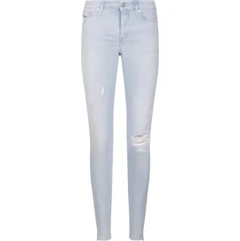 Dámské oblečení Diesel Džíny Skinzee-Zip | Barva:světlo modrá | Velikost:27/32