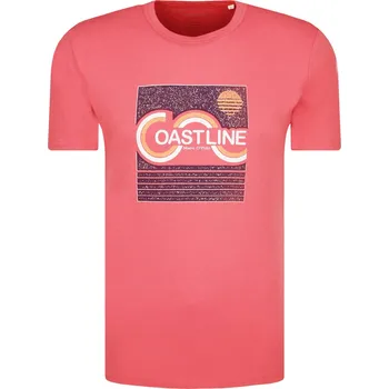 Pánské tričko Marc O' Polo Tričko | Barva:korálově růžový | Velikost:L