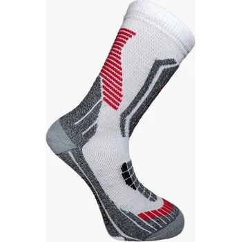 Pánské ponožky CSX-WALK funkční ponožky se stříbrem COMPRESSOX 39-42 bílá