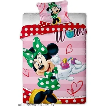 Povlečení POVLEČENÍ mikrovlákno Minnie gree