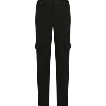 Dámské kalhoty GUESS JEANS Kalhoty PAYTON CARGO | Barva:černý | Velikost:S