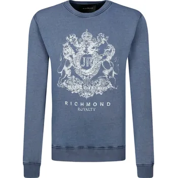 Pánská mikina John Richmond Mikina CINDER | Barva:tmavě modrá | Velikost:M