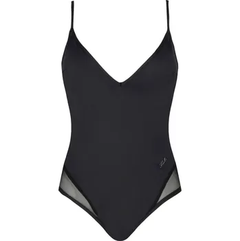 Dámské plavky Karl Lagerfeld Plavky | Barva:černý | Velikost:S