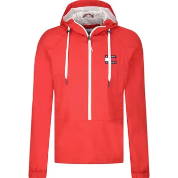 Pánská větrovka Tommy Jeans | Barva:červený | Velikost:XL