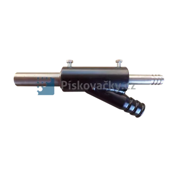 dílenský stroj Pistole - držák + tryska 7mm pro profi injektorovou pískovací kabinu / box D.TR-2 / 7-13