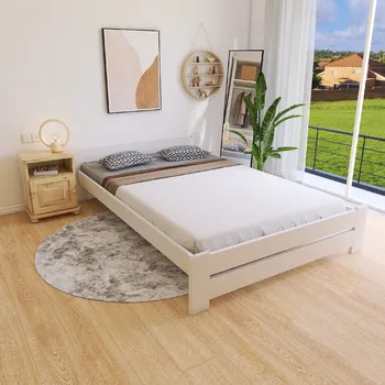 Postel Maxi Postel z masivu Evropa 160 x 200 cm - barva Bílá