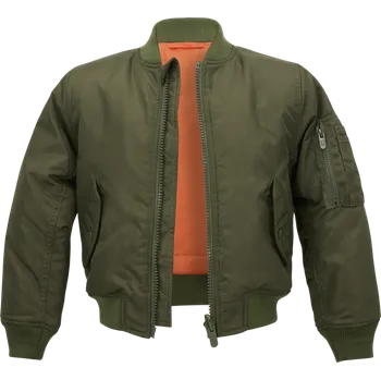 Bunda dětská Kids MA1 Jacket olivová 146/152