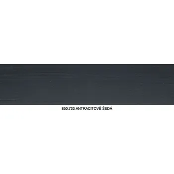 Olej na dřevo LEINOS naturfarben Venkovní olejová barva 850.733 Antracitově šedá 2,5 L + zdarma dárek v hodnotě 279 Kč - Anza Elite outdoor štětec úhlový 75 mm