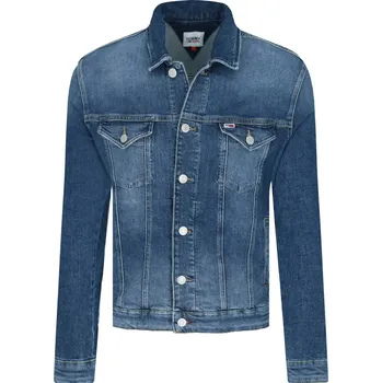 Pánská větrovka Tommy Jeans Džínová bunda Trucker | Barva:modrý | Velikost:XL