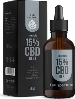 CBD Mentis Lab Full Spectrum CBD olej 15 % 10 ml