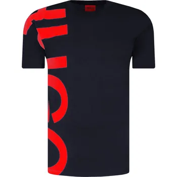 Pánské tričko HUGO Tričko Daws211 | Barva:tmavě modrá | Velikost:L