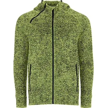 Pánská móda ROLY Mikina Everest na zip s kapucí, pánská E5064-693-XL XL Melír zelená