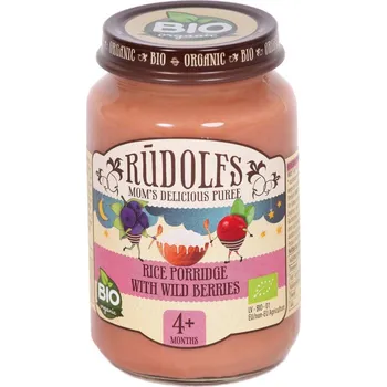 Rudolfs BIO Rýžová kaše s lesními plody 190 g
