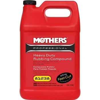 Autovosk Mothers Polish Mothers Professional Heavy Duty Rubbing Compound - vysoce účinná profesionální brusná a leštící pasta (abrazivní leštěnka), 3,785 l