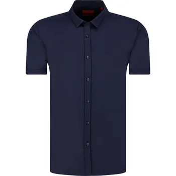 Pánská košile HUGO Košile Empson-W | Barva:tmavě modrá | Velikost:XL