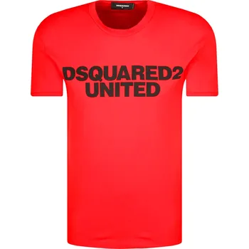 Pánské tričko Dsquared2 Tričko | Barva:červený | Velikost:M