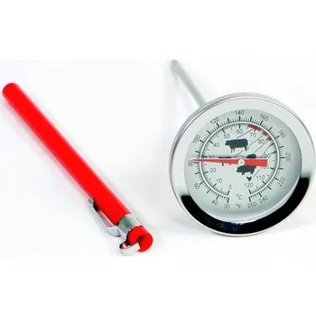 Kuchyňský teploměr Teploměr d6x14cm vpich., 0°C+120°C, do masa, pouzdro