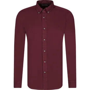 Calvin Klein Košile | Barva:vínový | Velikost:M